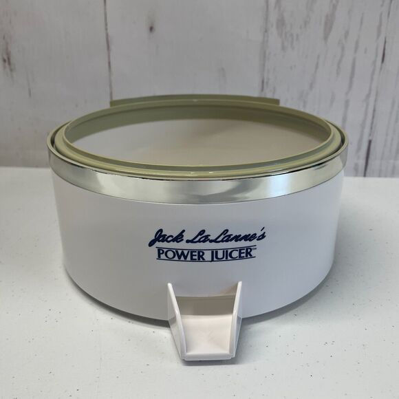 Jack LaLanne Power Juicer Model CL-003AP Receptacle Spout Replacement White - Picture 1 of 6